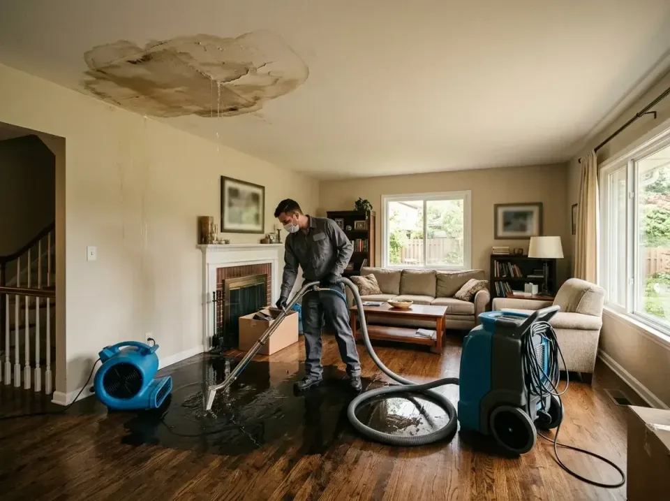 attic-pipe-burst-ceiling-drip-008 — frequently asked questions, Water Damage Restoration & Carpet Care in West Dennis, MA